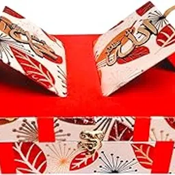 LIKE Quran box attached with Rehal stand Red & Multicolor (12 * 8.5 * 3inch)-picture-11