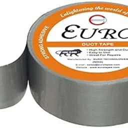 EURO ® All Purpose Heavy Duty Strong Adhesive Duct Tape (02 Inch X 25 Meters - Pack of 01) image 1