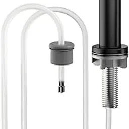 TRENDIVIBE Dish Soap Dispenser Tools Dish Lotion Sink Dispenser for Cafe Office Kitchen Black-picture-13