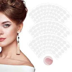 Myynti Earring Lobe Support Patches Ear Patches Earring Protectors Heavy Earrings Stabilizers Large Earrings Support Patches Prevents Tears & Reduces Earring Strain (10)-picture-30