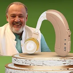 Axon AK-6109 Rechargeable Hearing Aid - Instant Fit BTE Behind The Ear Device for Men & Women with Moderate to Severe Hearing Loss (Beige, 1 Piece)-picture-34