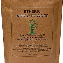 Etheric Indigo Leaves Powder for Chemical Free Natural Hair Colouring & Dye | Amonia Free | No Preservatiove-picture-11