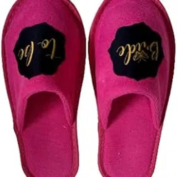 squetch BRIDE TO BE Home Slippers For Women And Props For Wedding Shoot & Gifting-picture-51