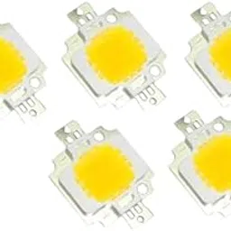 ESPtronics 5 Pcs 12 dc 5 Watt LED SMD Bead�Chip for Row Material Bulb Light-picture-37