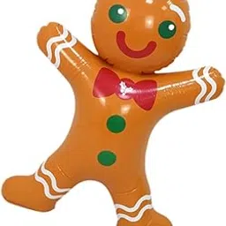 SECRET DESIRE Creations Christmas Inflatables Decorative Funny Yard Decor for Birthday Outdoor Party Gingerbread Man|Home Decor|Figurines-picture-11