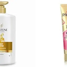 Pantene Hair Science Deep Repair Shampoo 1Ltr and Pantene Miracle Rescue Biotin Strength Conditioner, 200ml-picture-23