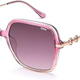 idee 100% UV protected sunglasses for Women | Size- Large | Shape- Square | Model- IDS2944C1SG (Purple)-picture-1