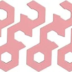 Calandis™ 4Pcs Stainless Steel Antislip Tightening Buckle Adjusters Wind Rope Hiking Pink | Tent & Canopy Accessories | Tents & Canopies | Camping & Hiking | Outdoor Sports-image-2