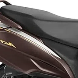 Lakshmina Enterprises LKM_005 Leather Scooty Seat Cover Bike Seat Cover Seat Cover for Honda Activa Old, Activa i, Activa 125 Black-picture-26