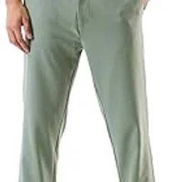 snitch Men Formal Trousers | Slim Fit Mid Rise Checkered Pattern | Polyester Blend with Medium Stretch & Wrinkle-Free Fabric for Office & Business Wear-picture-22