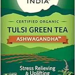 organic india organic indiaTulsi Green Tea Ashwagandha 25 Tea Bags - Pack of 2-picture-28