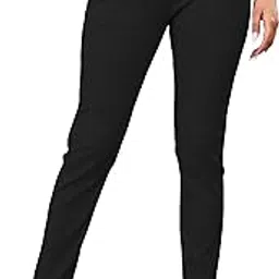 nexsus apparels Women Regular Fit Elastic Waist Full Length Cotton Formal Trouser for Casual Wear, Office Wear-picture-31