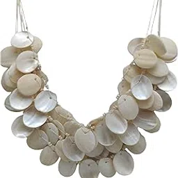 dca Shell Seep Indian Western Latest Trendy Fashion Jewellery Mala Necklace for Women and Girls(4514)-picture-58