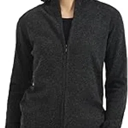 united colors of benetton Mock Neck Solid Basic Zipper Cardigan-picture-37