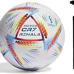 WIVIA Brrodo World Cup Football For All Ages Suited For The Grass Fields|Pu|Suitable For Grass |Practice Ball|Soccer Ball|For Men/Women|Football Size - 5, Multi-picture-14