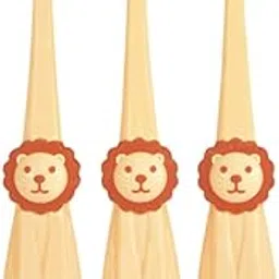 ArtSpark Toothbrush for Kids – Animal Design Soft Tooth Brush, Manual Toothbrush for Kids, Extra Microfiber PBT Soft Bristles Toothbrush for 3-6 Years old Children - Multicolor (3)-picture-22