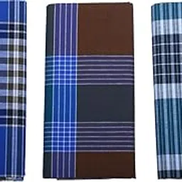 srs Men's Cotton Lungi - Set of 3-picture-23