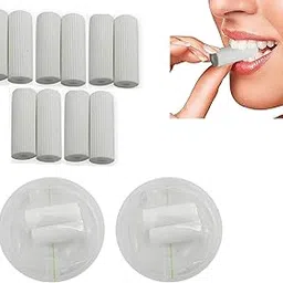Dentosmile Chewies Seater in White Colour for Aligner Chompers Chew Trays (Unscented) (Pack Of 10 Pcs)-picture-57
