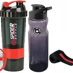 Gym Shaker Bottle Combo Exclusive Gym Shaker with Wrist Band and Sipper for Gym & Fitness Kit|Gym Shaker/Wrist Wrap|Gym Hand Band/Hand Grip|Hand Exercise| Wrist & Forearm Exercise(Pack of 3)-picture-19