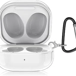 Mavro Case Cover Compatible with Samsung Galaxy Buds FE | 2 Pro | Buds 2 | Buds (Transparent)-picture-19