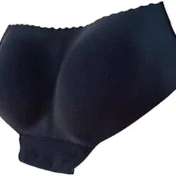 Women Padded Butt Hip Enhancer Shaper Panties Beautiful Hip Pants Plus Pad Fake Ass HIPS. (Large) Black-image-45