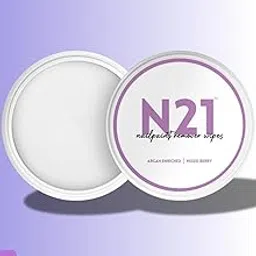 N21 Nail Paint Remover Wipes for Women | Argan Oil Enriched | Quick Polish Removal in Seconds | Mixed Berry Scent | Hydrating & Nourishing Nail Polish Remover Wipes | Travel-Friendly, Mess-Free Nail Cleaner Pads | No Acetone, Gentle on Nails & Cuticles | 50 Wipes-picture-42