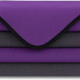 Sparrow Micro Fiber Cloth for car Cleaning | 500GSM | Car Cleaning Accessories |Perfect Micro Fiber Cloth for Kitchen Clean | 40x40 cms| 3 Pieces| Purple+Grey-picture-29