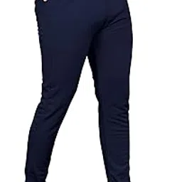 gibbonte Men's Slim Fit Formal Trousers | Mid-Rise Solid Bottoms with Button Closure | Stylish Office Pants (Pack of 1)-picture-33