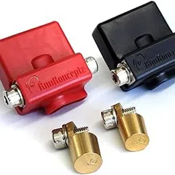 KnuKonceptz Ultimate Battery Terminal v2 Pair- Positive and Negative with Vertical Top Post Adapters-picture-40