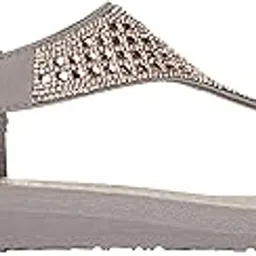 skechers Womens MEDITATION Taupe Casual Sandals image 1