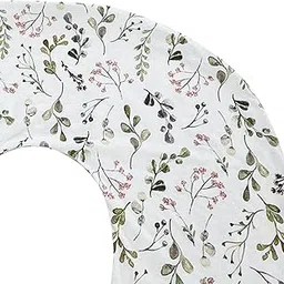 SNAPPSY Feeding Pillow Cover Bottlefeeding Pillow Cover for Bottle Feeding Baby Shower Mom Leaf-picture-11