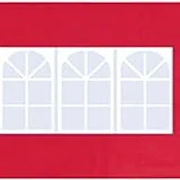 VELURA Side Wall Panel Portable Replacement Tent Sidewall for Sunshade Awning Patio Red|1 Side Wall (Canopy top and frame not included)|Awnings & Canopies| Yard, Garden & Outdoor Living-image-56