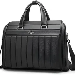 tecphile BANGE YZ350 Laptop Bag 15.6inch Briefcase Messenger with Detachable Adjustable Shoulder Strap, Waterproof, Anti-Theft Multi-Compartment Padded Pockets Premium Office Bag for Men & Women-picture-20