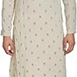 manyavar Men's Embroidered Ethnic Kurta Set (2pcs)-picture-16