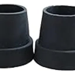 Adult walker Rubber Bush, 28mm. Set of 4, Black PLEDGE-picture-14