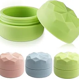 aeenioy Travel Bottles, 3-Pack 25ml Silicone Cream Jars for Toiletries, Leakproof Travel Containers for Face Cream and Shampoo, Travel Size Toiletries Accessories for Business Trip and Outdoor-picture-45