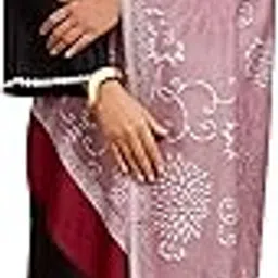 Women's Viscose Stole – Soft Lightweight Self Design Stole Shawl Wrap Dupatta Scarf for All Seasons, Sun Protection, 70cm x 200cm-image-70