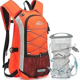 IX INOXTO Hydration Pack Backpack, Lightweight Water Backpack with 2L Hydration Bladder Daypack for Men Women,Running Hydration Vest for Trail Running Hiking Cycling Race Climbing (479A-Black)-picture-10