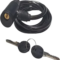 ShreNik Cycle Computerized Keys Lock Bike Helmet Lock for Bicycle with Mount Bracket/Clamp Heavy Duty Material (Blue)-picture-34