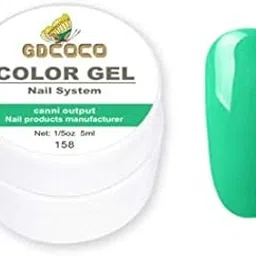 GDCOCO 5ml nail UV Gel soak off UV LED Nail Art Pure Color Gel paint color UV gel polish (GD-CG-5ml-158)-image-74