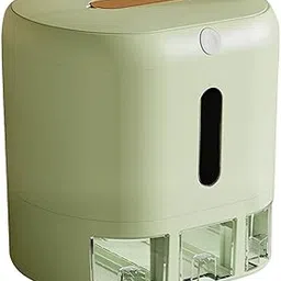 MYADDICTION Rice Storage Bucket for Rice Cereal Grain Grain Storage Bucket for Kitchen Green-picture-24