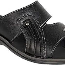 Men's Open Toe Slip-on Sandal | Ultra Soft Memory Cushion Chappal | Flip-Flop for Outdoor/Festive Ethnic Wear | Comfortable Footbed & Slip Resistant | Perfect for Kurta, Lungis, Weddings & Casual Use-image-2