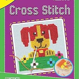 Creative Educational Aids P. Ltd. Cross Stitch Dog Crafts Kit (Multi-Color)-picture-14