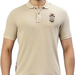 Royal Enfield Men's Regular Fit Polo Shirt (TSS240033Khaki_Khaki 2XL)-picture-46