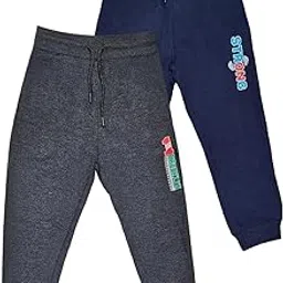 Lux Cozi Boy's Regular Fit Joggers Track Pant| Cotton Lowers and Pajama for Boys | Pack of 2-picture-14