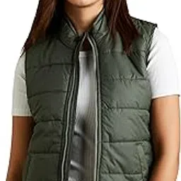 amazon brand - symbol Women's 100% Polyester Regular Quilted Jacket-picture-17