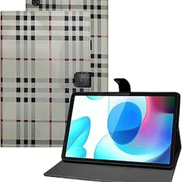 Executive Leather Flip Cover with Silicone Back Case for Realme Pad 10.4 inch Tablet Model RMP2102/ RMP21023 (Multicolor)-picture-46