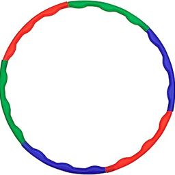 Generic GSI Kids Collapsible Hula Hoop Exercise Ring for Aerobics and Weight Loss-picture-33