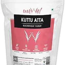 Amwel Kuttu Atta 500g | Buckwheat Flour | Navratri Special Fasting Flour Vrat कुट्टू का आटा-picture-11