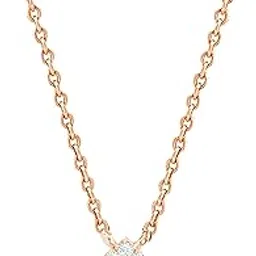 minutiae Stylish Crystal Pendant Necklace For Women With Extendable Chain-picture-15